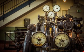 Großes Gerät nah Großes Gerät nah